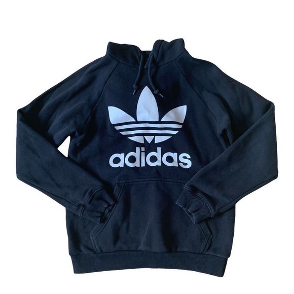 adidas Sweaters - Black Adidas Hoodie Size Small